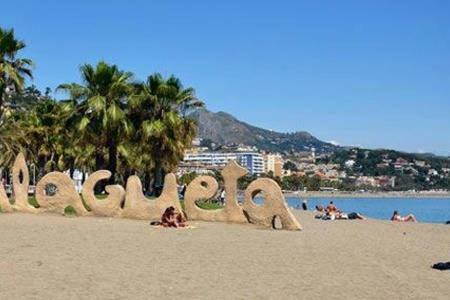 Apartamento Lujo Frente Al Mar Centro De マラガ エクステリア 写真